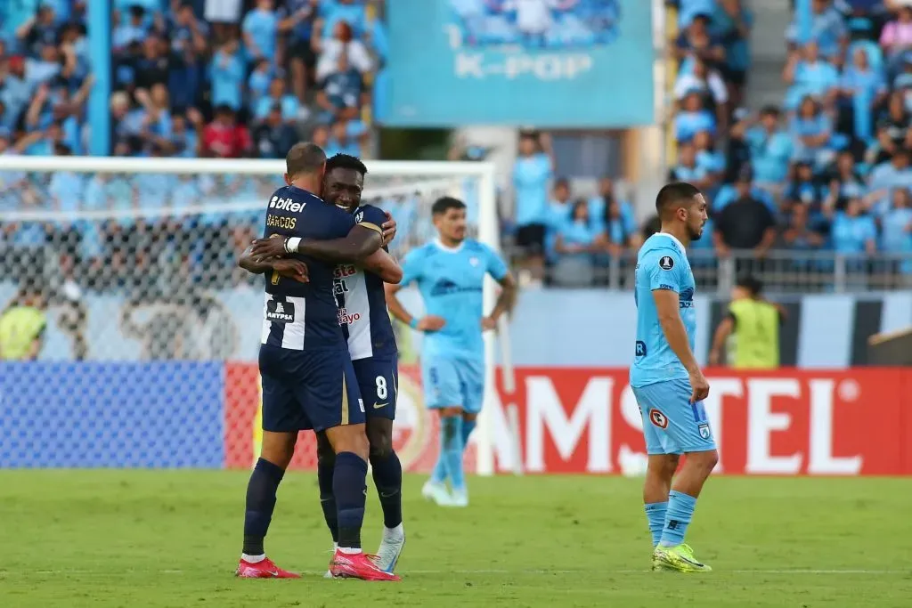 Deportes Iquique cayó con Alianza Lima en la ida por la tercera fase previa de Copa Libertadores. Foto: Photosport.