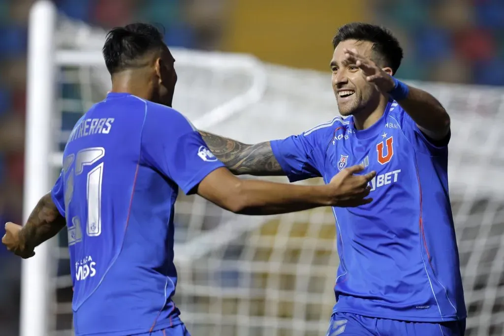 Matías Zaldivia tiene dolor por lo que la U lo esperará para el regreso. Foto: Javier Torres/Photosport