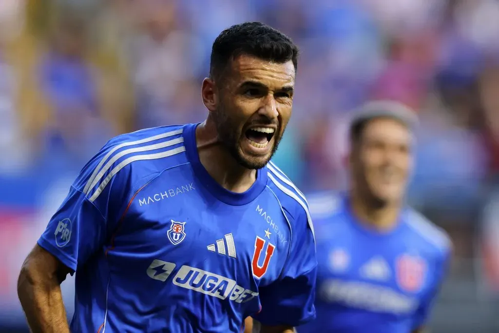 Fabricio Fomiliano marcó un gol por U de Chile. Foto: Javier Torres/Photosport