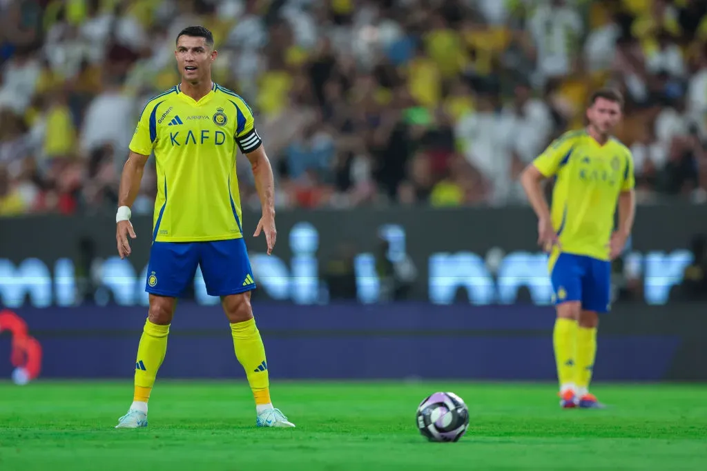 Cristiano Ronaldo quiere ganar con Al Nassr la Liga Saudí (Getty Images)