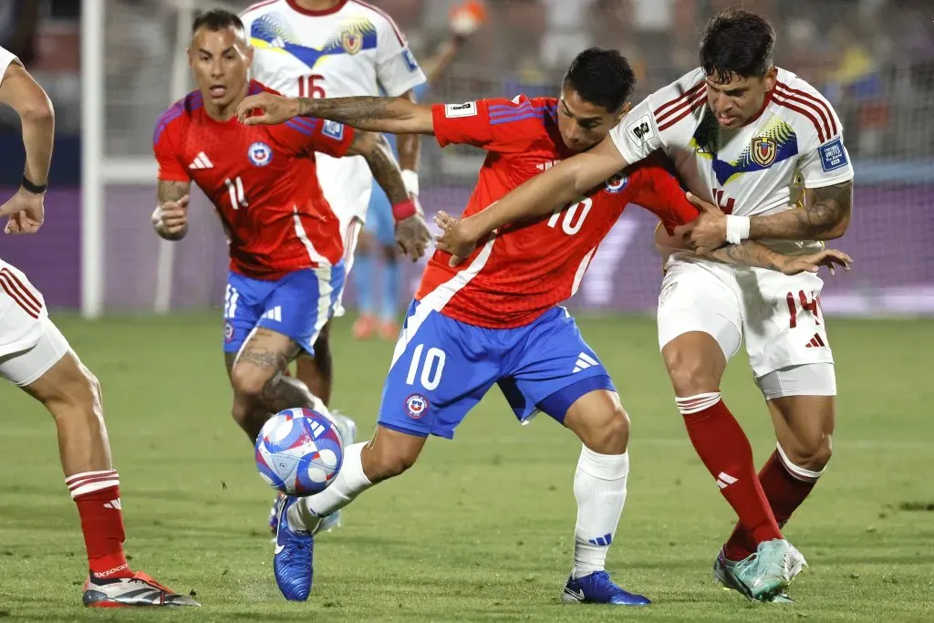 Cabral apenas suma 42 minutos de acción en la selección chilena tras jugar 23’ ante Venezuela en noviembre pasado y 19’ en Asunción.  | Foto: Photosport.