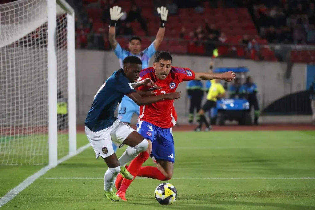 Maripán jugó un buen partido defensivo ante Ecuador
