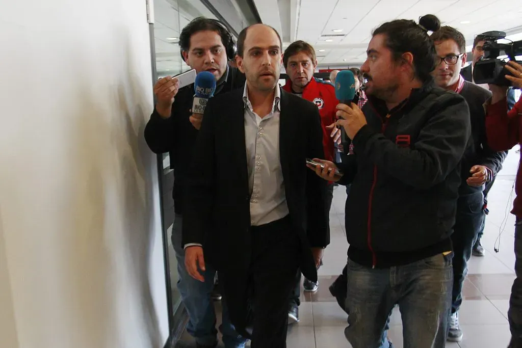 Sergio Jadue reaparece para encender la polémica en el fútbol chileno. Foto: Marcelo Hernandez/Atonchile
