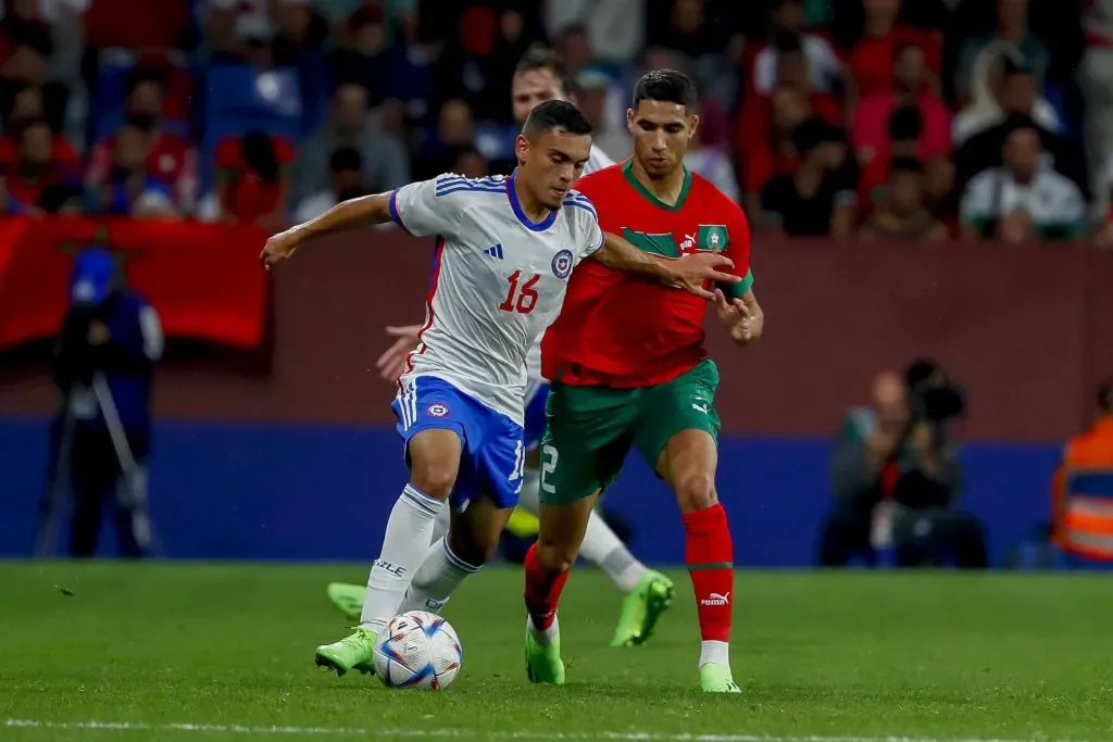 Nayel Mehssatou fue parte de la selección chilena con Eduardo Berizzo, pero Ricardo Gareca ni lo ha considerado. Foto: Photosport.
