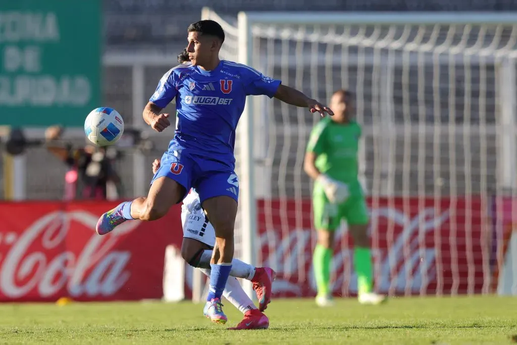 Israel Poblete es un fijo en U. de Chile. Imagen: Photosport
