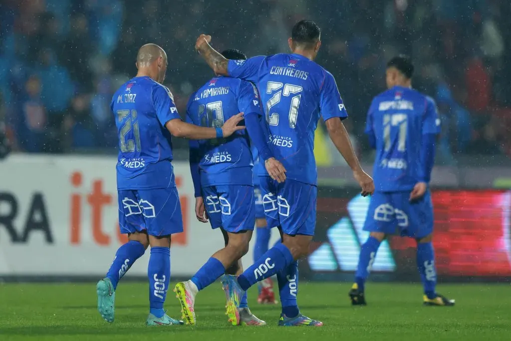 La U goleó a Huachipato con doblete de Rodrigo Contreras: el Tucu valora al equipo. (Foto: Photosport)