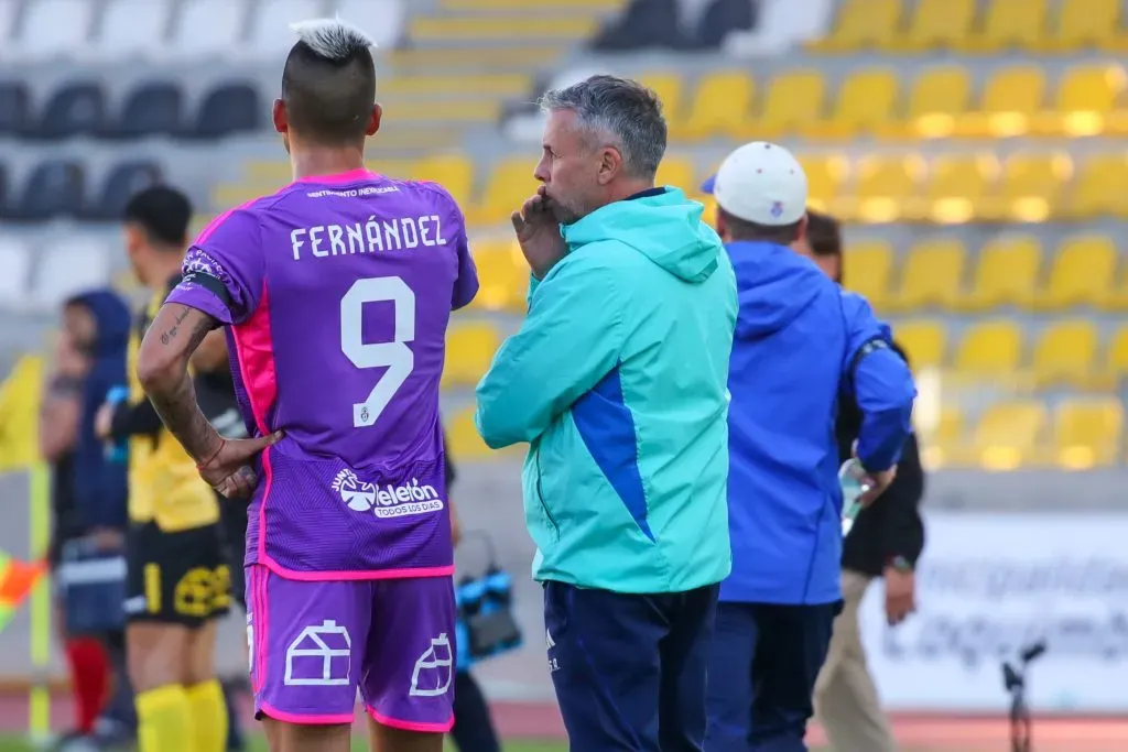 Leandro Fernández habla de su temperamento en la U. Foto: Jonnathan Oyarzun/Photosport