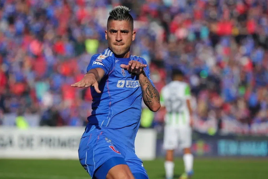 Lea Fernández celebra su gol ante O’Higgins