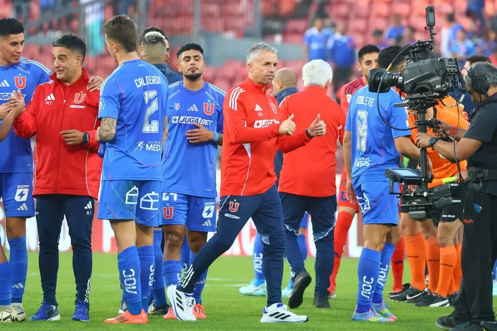 U de Chile enfrentará a Curicó Unido en Talcahuano. FOTO: Jonnathan Oyarzun/Photosport