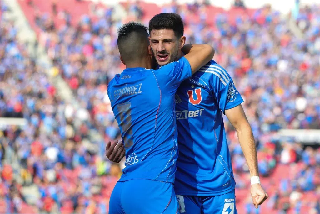 Apuntan que el gran esfuerzo económico lo hizo la U con Lucas Di Yorio en este 2025. Foto: Felipe Zanca/Photosport