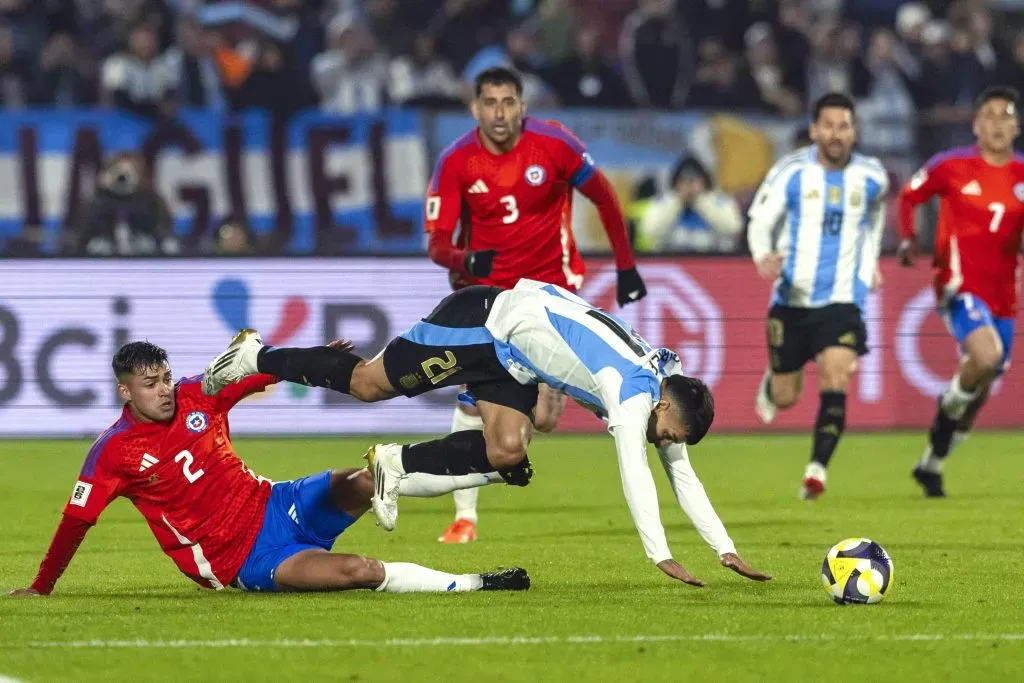 Fabián Hormazábal fue uno de los más destacados en la selección chilena. Foto: Cristian Soto/Photosport