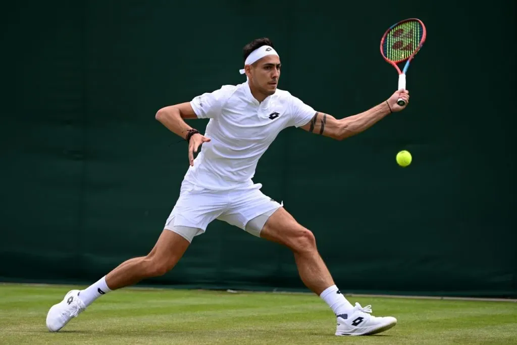 Alejandro Tabilo no podrá jugar en la edición 2025 de Wimbledon (Getty Images)