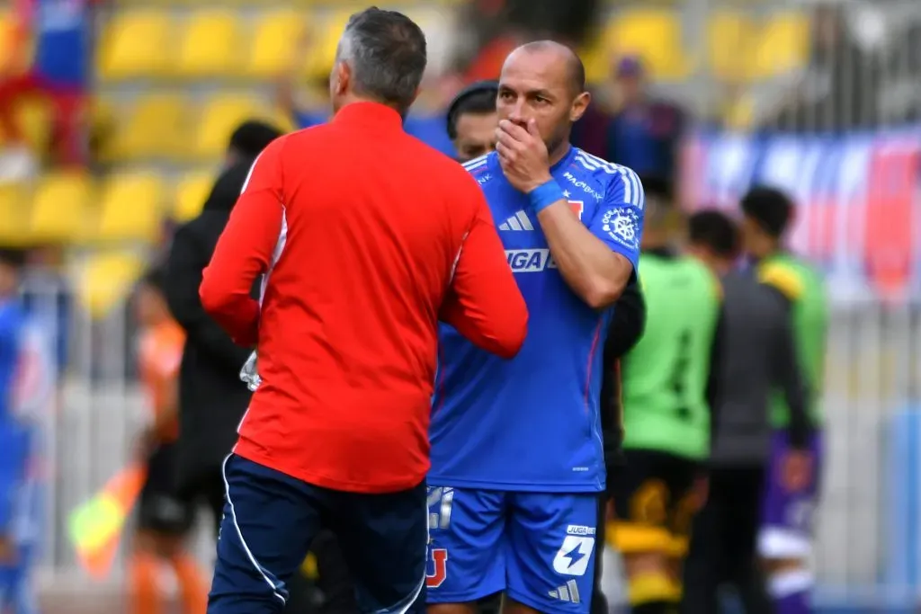 Marcelo Díaz fue criticado por su juego en la U ante Coquimbo. Foto: Alejandro Pizarro Ubilla/Photosport