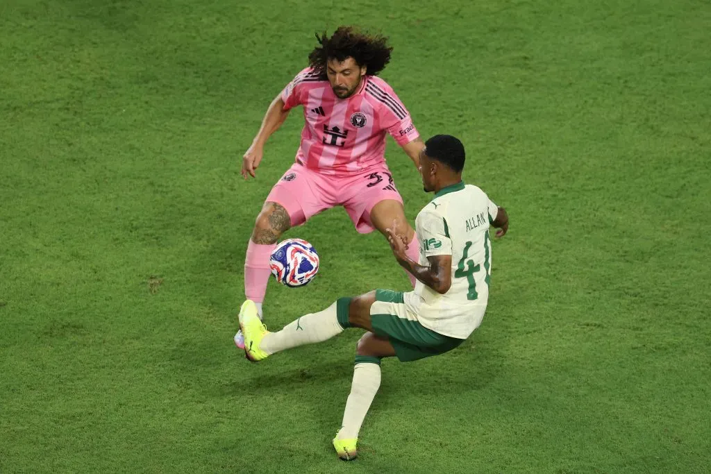 Falcón no pudo en la última jugada ante Palmeiras