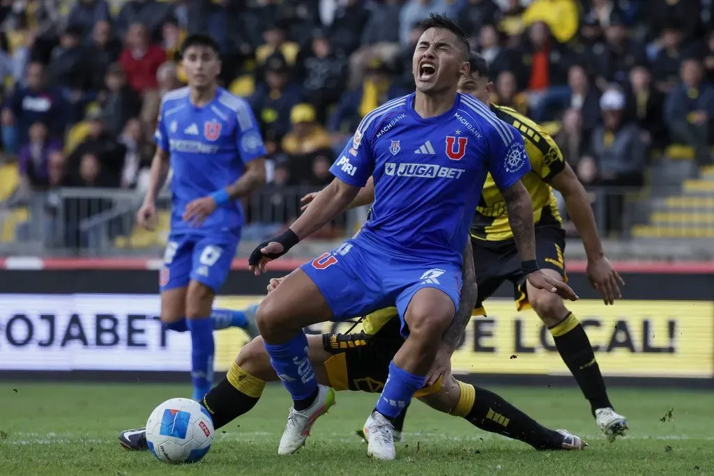 Nicolás Guerra no juega desde la derrota ante Coquimbo Unido. Foto: Andres Pina/Photosport