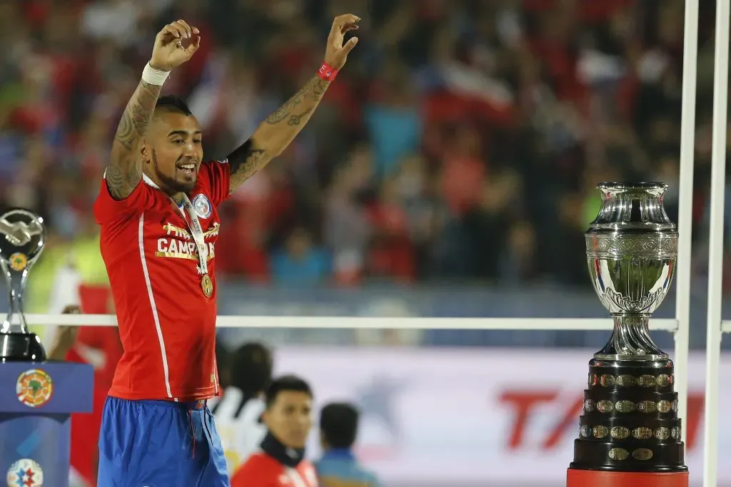 Arturo Vidal fue clave en la Copa América del 2015