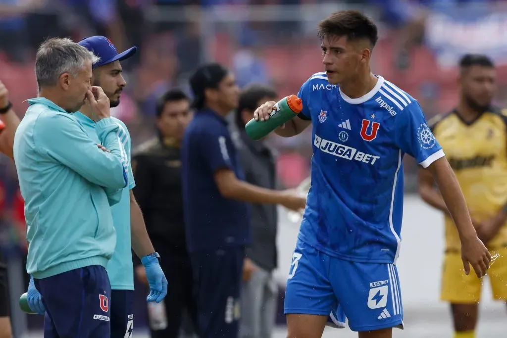 David Retamal ya fue dirigido por Gustavo Álvarez en la U. Foto: Photosport.