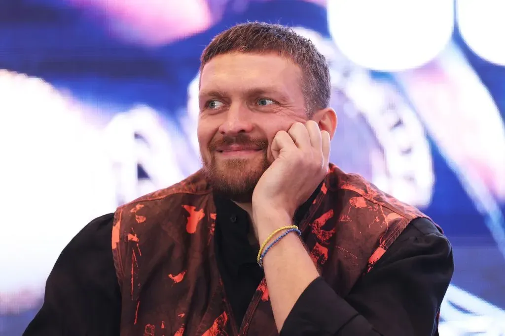 Oleksandr Usyk recibirá más de 132 millones de dólares solo por subirse al ring contra Daniel Dubois. (Foto: Alex Davidson/Getty Images)