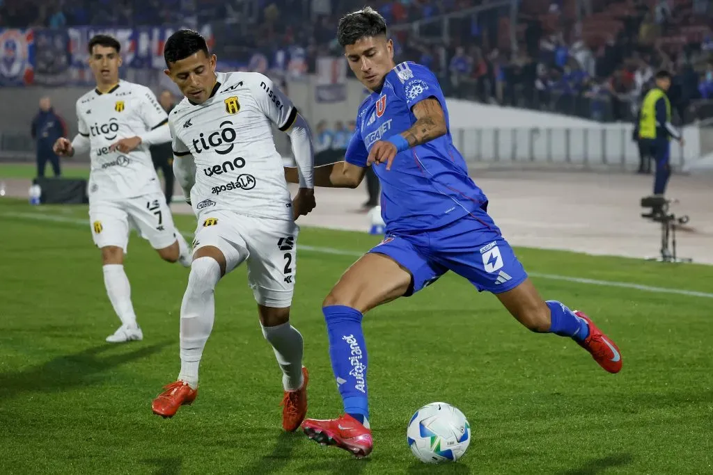 Matías Sepúlveda podrá estar en la revancha ante Guaraní de Paraguay antes de partir al Vitória. Foto: Andres Pina/Photosport