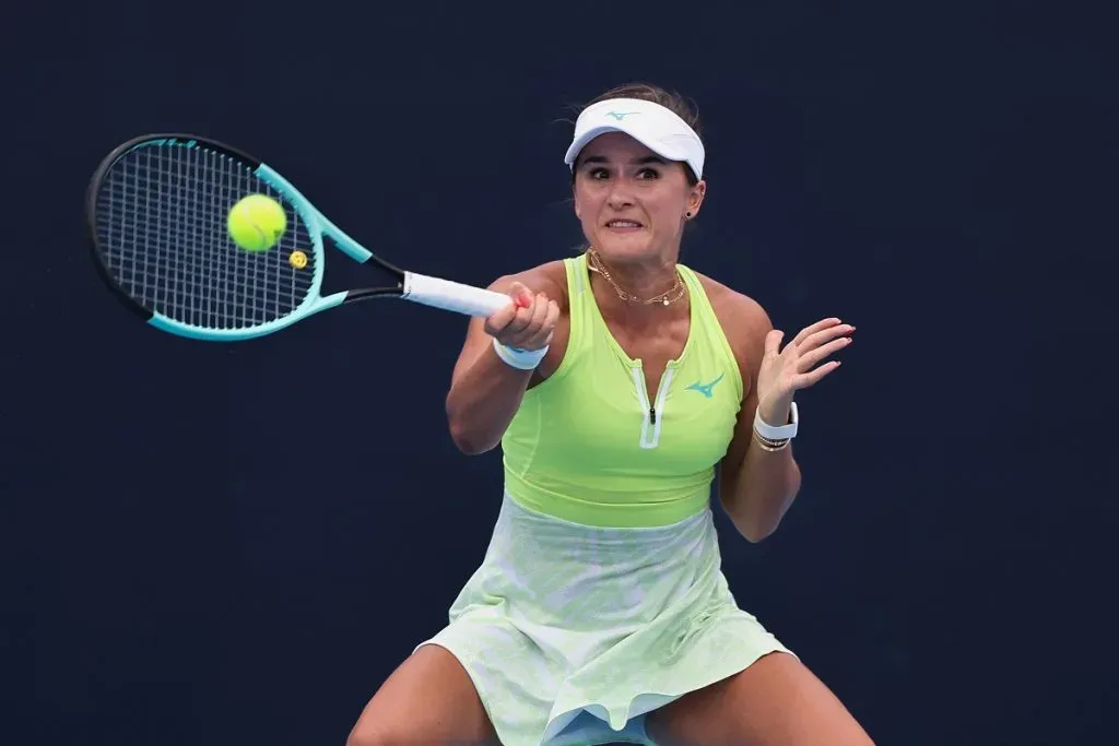 Arina Rodionova en el China Open 2024 (Getty Images).