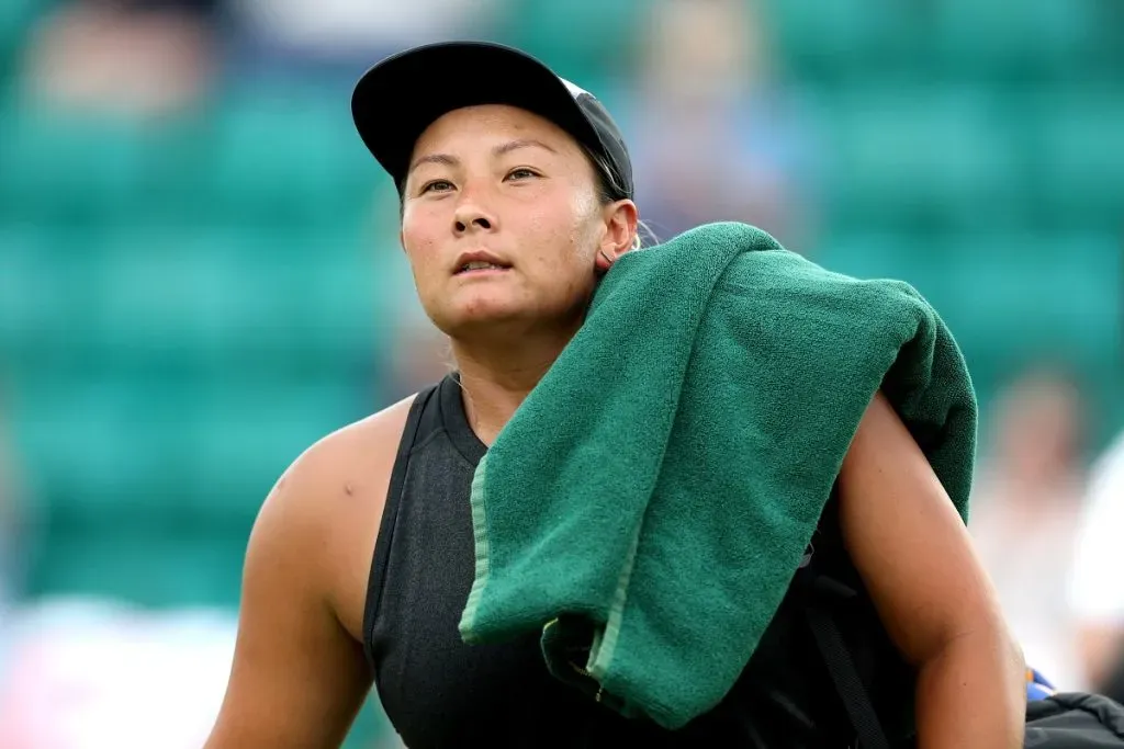 Tara Moore en el Viking Nottingham Open 2021 (Getty Images).