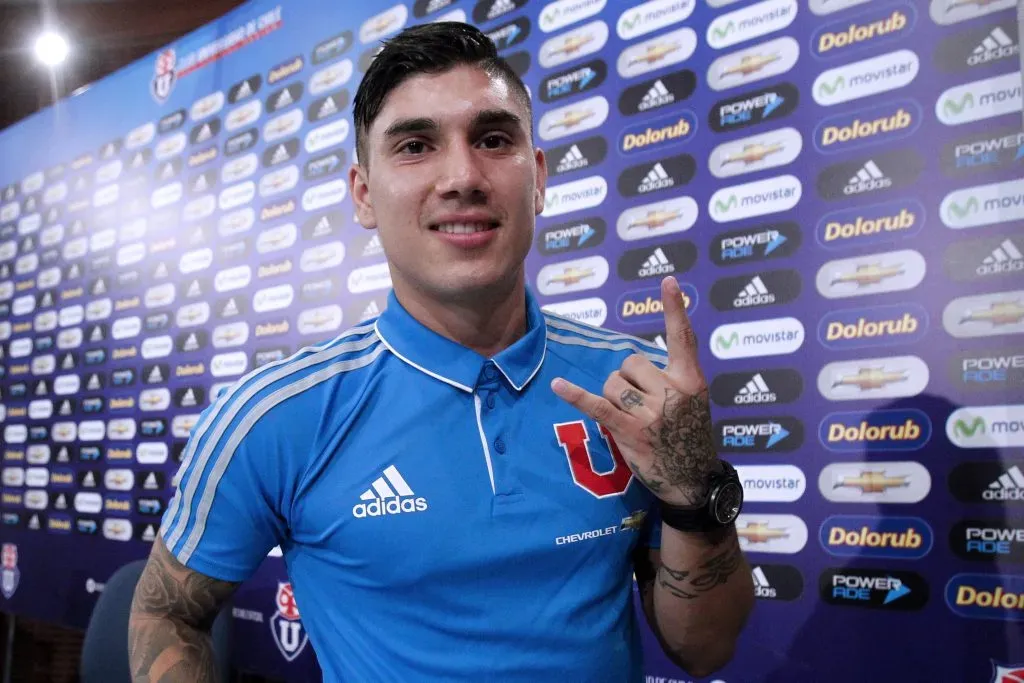 Lucas Ontivero fue presentado como estrella en la U | Photosport