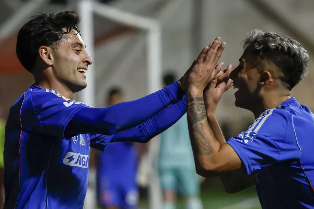 Lucas Assadi se ganó un lugar de titular en la U. Foto: Andres Pina/Photosport