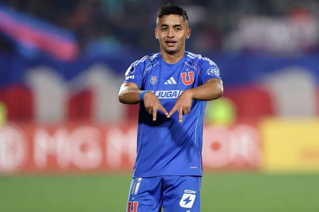 Nicolás Guerra vuelve a ser titular en la formación de la U contra Cobresal. Foto: Photosport.