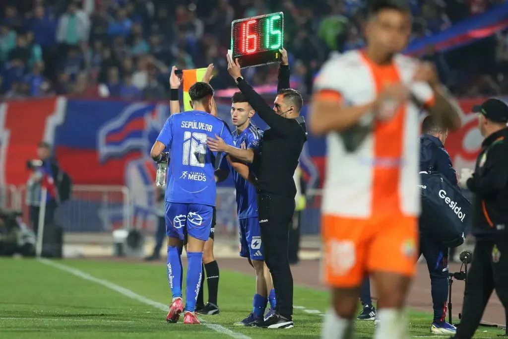 Matías Sepúlveda ha sido reemplazado por Felipe Salomoni. Foto: Dragomir Yankovic/Photosport