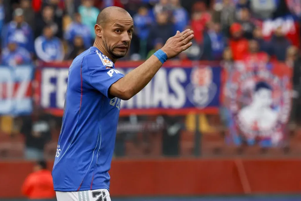 Marcelo Díaz vuelve a la banca en la U. FOTO:Andres Pina/Photosport