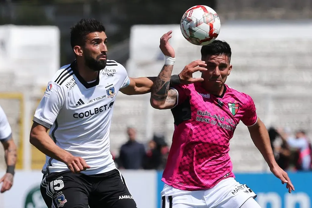 Emiliano Amor elogió a Palestino pero le hizo un claro llamado a Colo Colo. Foto: Photosport.