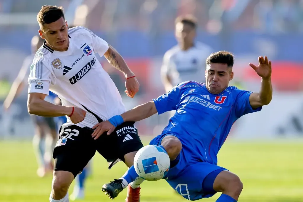 La U todavía tiene en el recuerdo la remontada de Colo Colo en 2024. Foto: Pepe Alvujar/Photosport