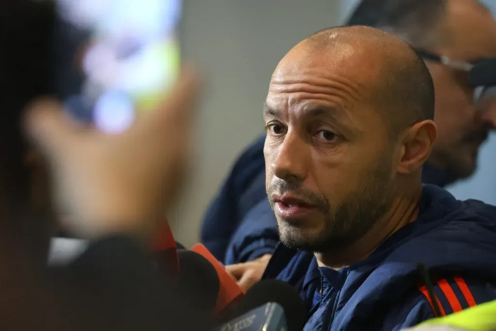 A Borghi no le gustó el comportamiento de Marcelo Díaz
