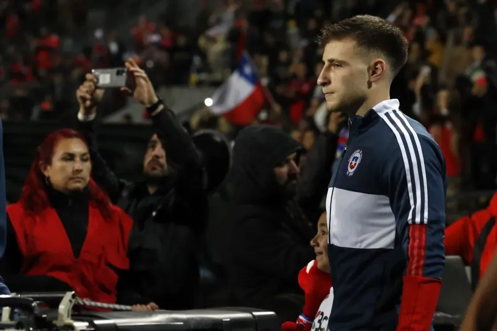 Bruno Barticciotto sufrió molestias que lo dejan en duda en la selección chilena una vez más. Foto: Photosport.