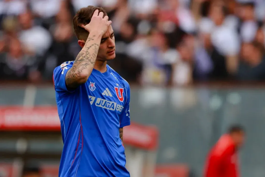 Franco Calderón, tras ser expulsado | Photosport