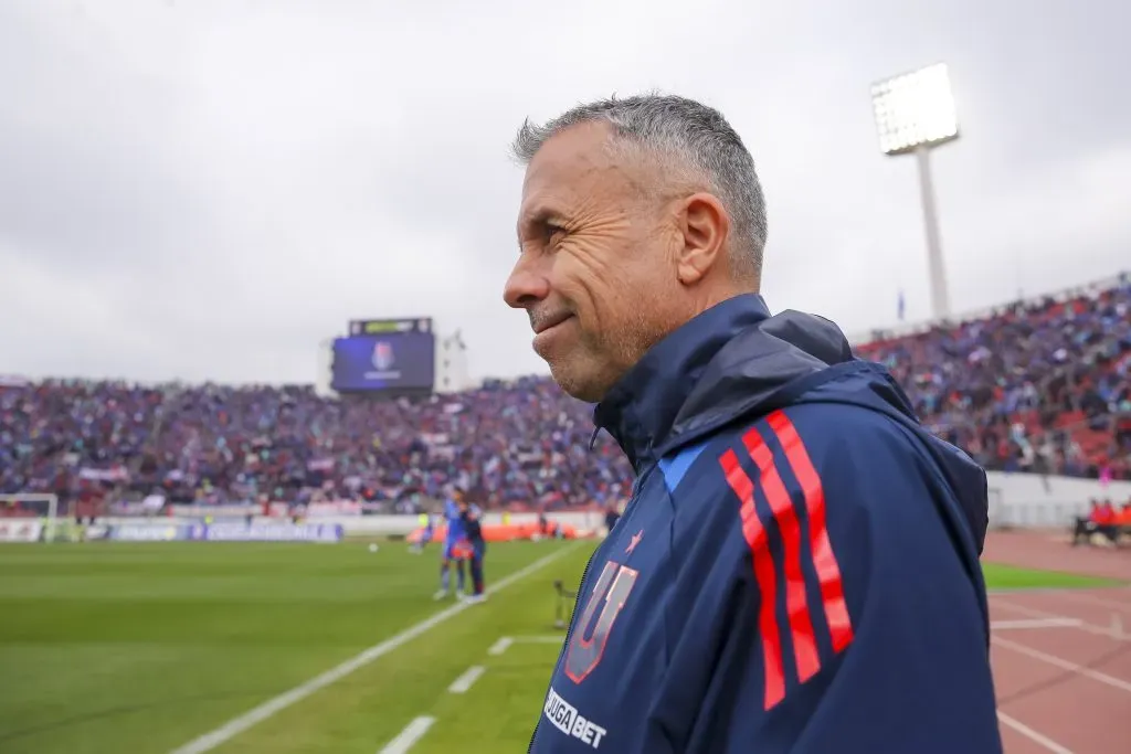 Álvarez llegó el 2024 a Universidad de Chile. /Photosport