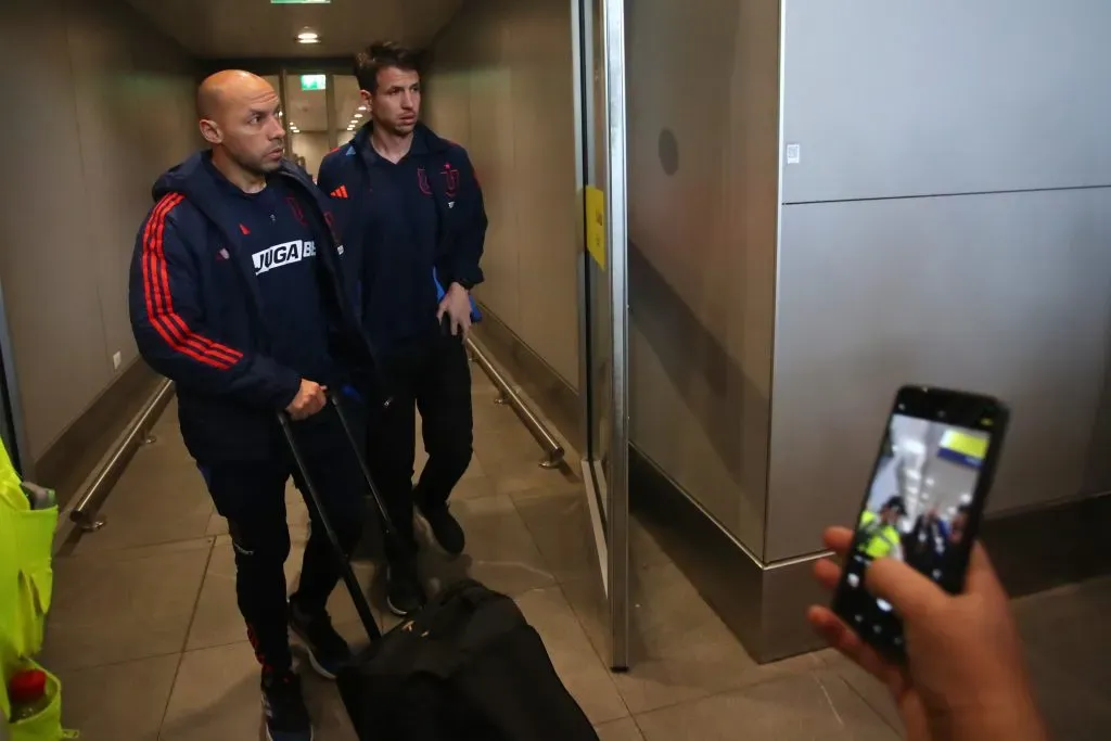 Marcelo Díaz llegó a Paraguay a declarar ante Conmebol