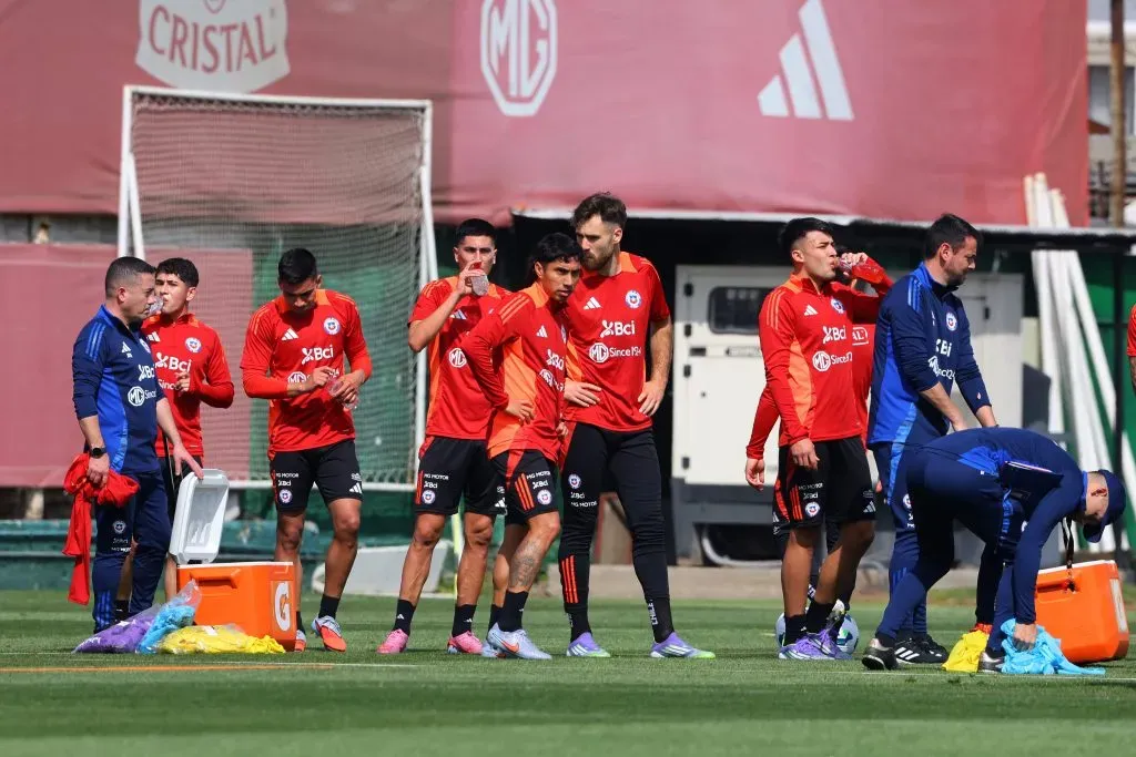 La selección se enfrenta este jueves a Brasil/Photosport