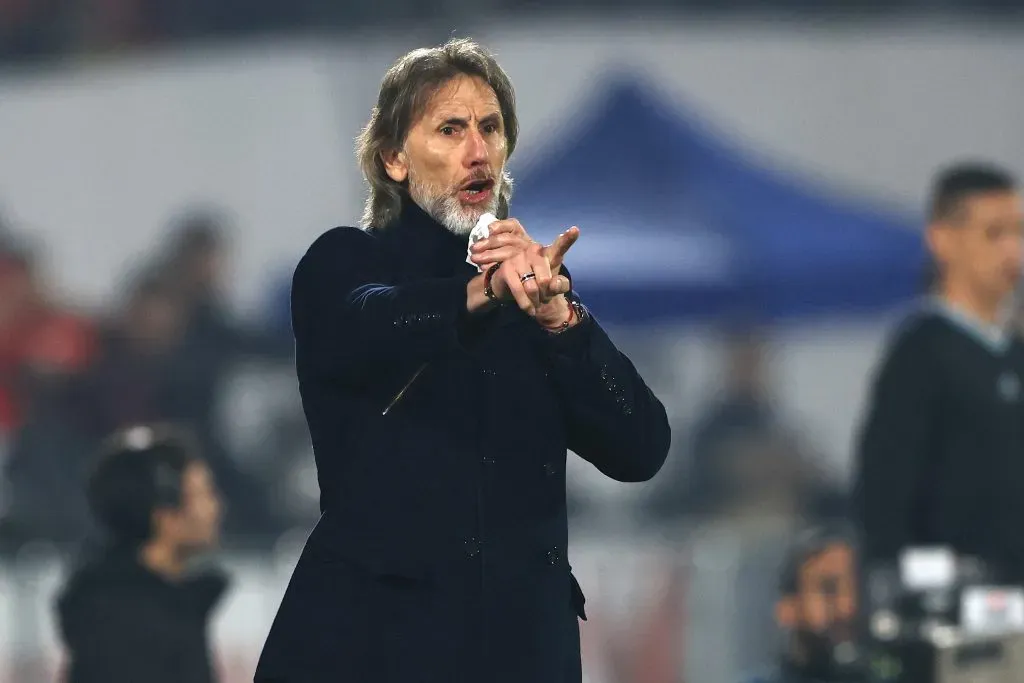 Ricardo Gareca renunció a la selección chilena tras quedar eliminados del Mundial 2026. /Photosport