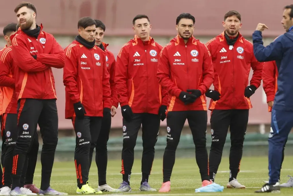 La Roja entrena pensando en Uruguay | Photosport