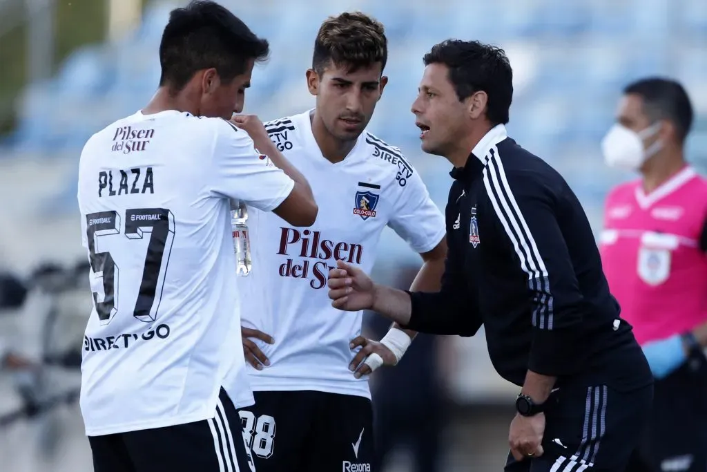 Eduardo Rubio estaba a cargo de la serie de proyección de Colo Colo/Photosport
