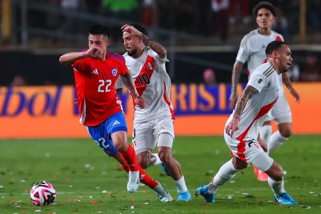 Chile y Perú se enfrentarán en el Estadio Bicentenario de La Florida. Foto: Photosport.