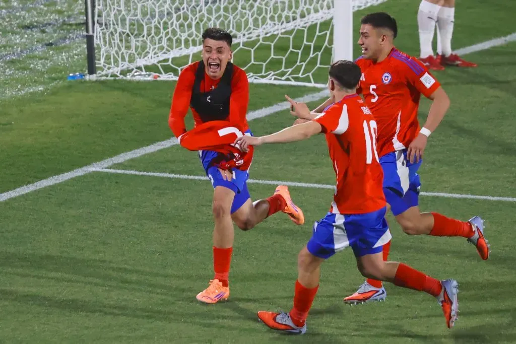 La alegría de un gol sobre el final | Photosport