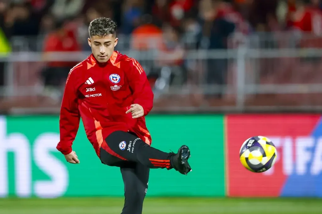 Lucas Assadi también fue llamado a la selección chilena. Foto: Pepe Alvujar/Photosport