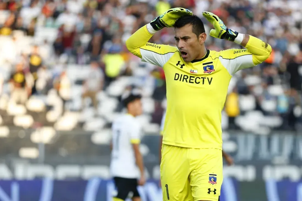 Justo Villar en su campaña con Colo Colo / Photosport