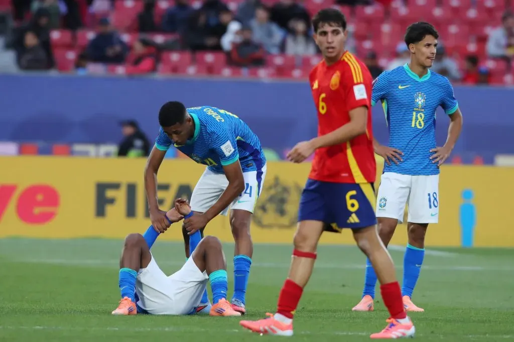 La selección de Brasil se fue para la casa en el Mundial Sub 20. Foto: Jonnathan Oyarzun/Photosport