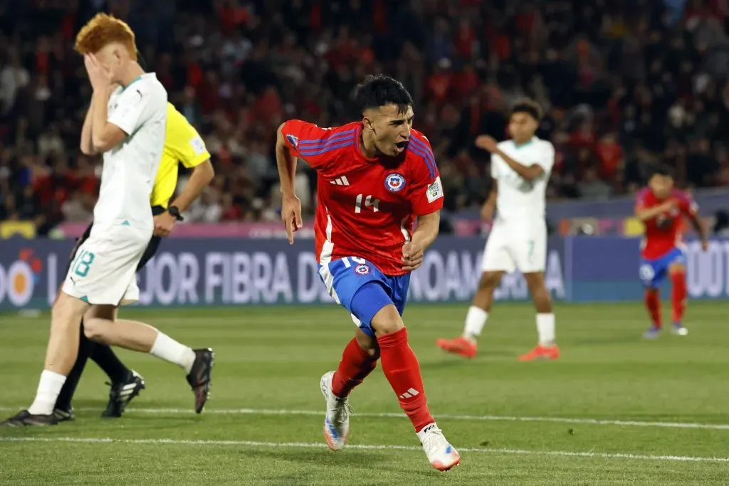 Lautaro Millán eligió jugar por Chile y en Independiente lo celebran. Foto: Photosport.