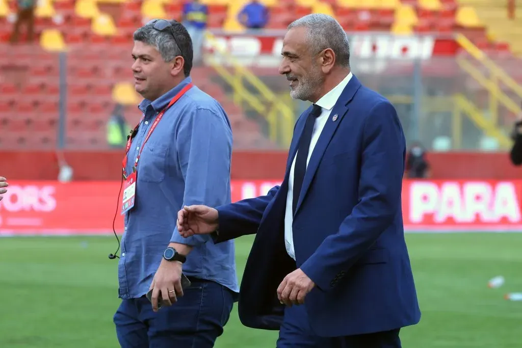 Pablo Milad avisó que no seguirá como presidente del fútbol chileno. Foto: Jonnathan Oyarzun/Photosport