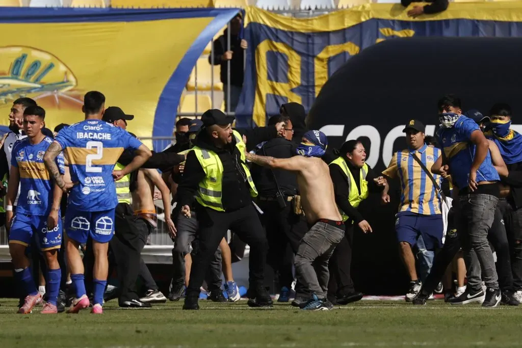 Lamentables hechos de violencia /Photosport