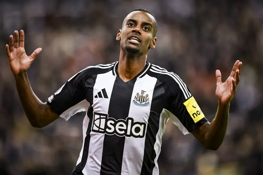 Alexander Isak, do Newcastle: Barcelona monitora jogador. Foto: Imago